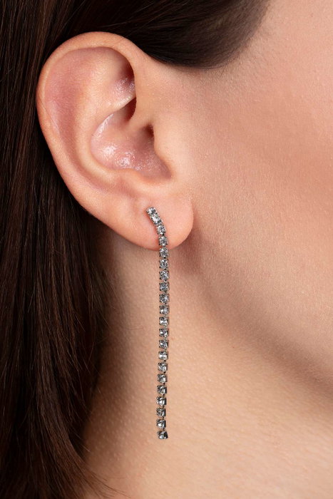 Heliophilia Silver Pendientes de Metal Multicolor con Recubrimiento de Laca ELKBRT1008